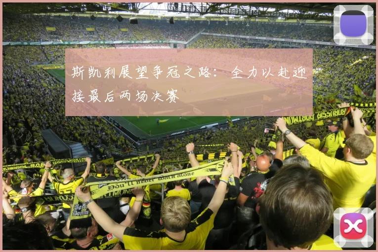 斯凯利展望争冠之路：全力以赴迎接最后两场决赛