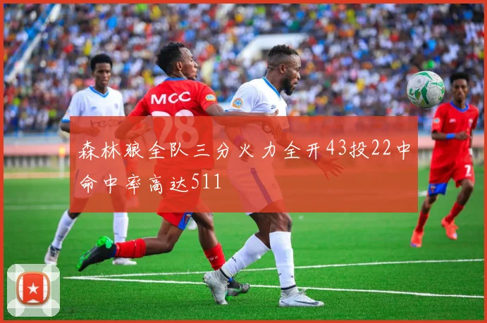 森林狼全队三分火力全开43投22中命中率高达511